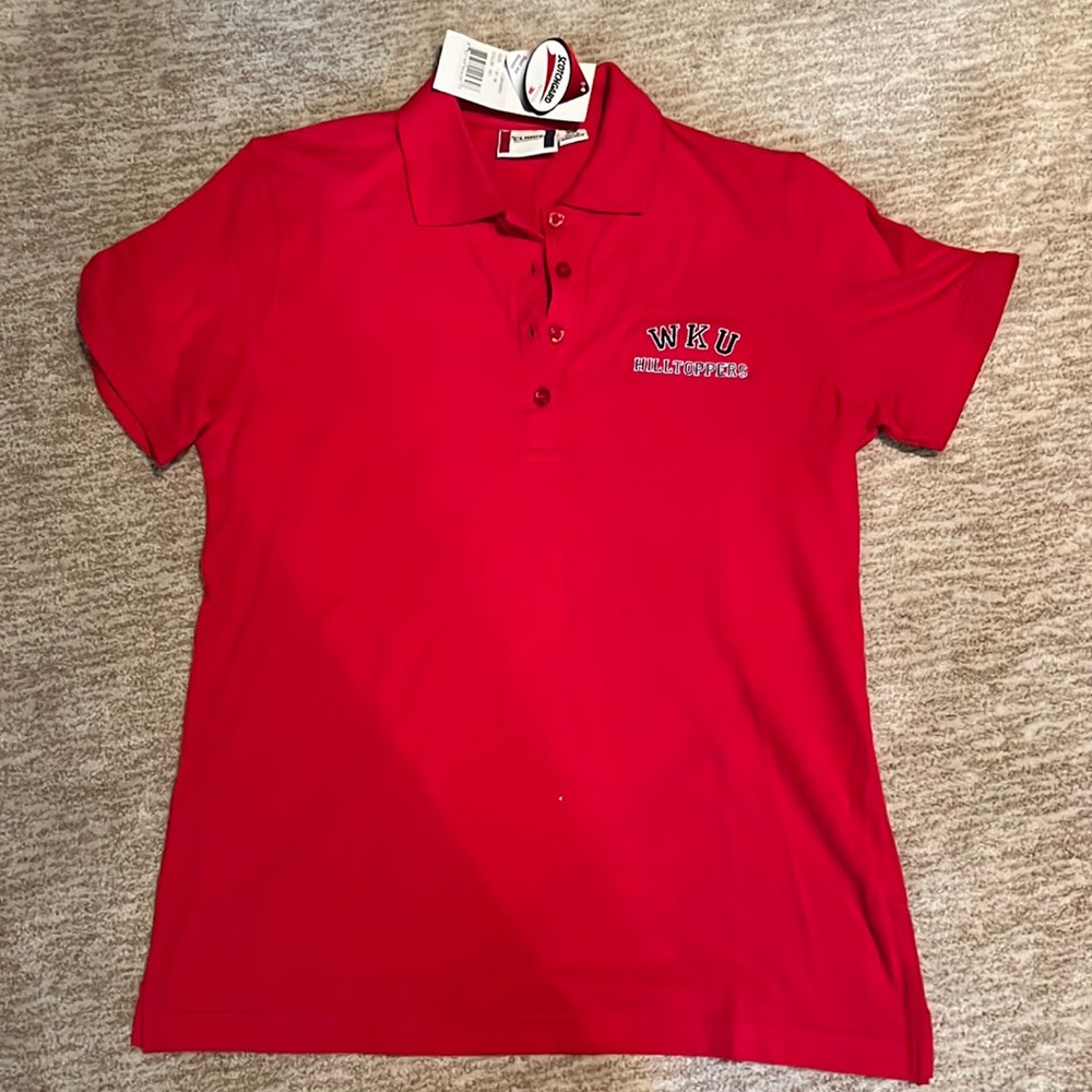WKU Women’s Golf Shirt NWT